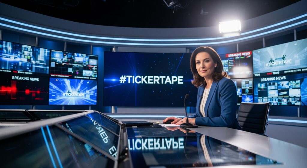 TickerTape 142 - News Anchor
