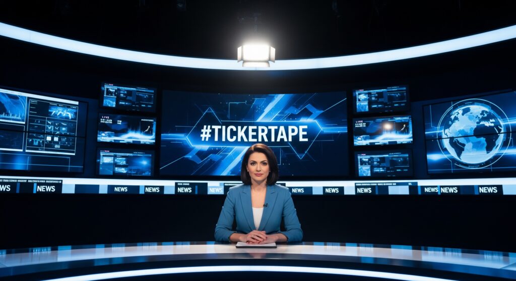 TickerTape 143 - News Anchor