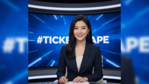TickerTape 150 - News Anchor