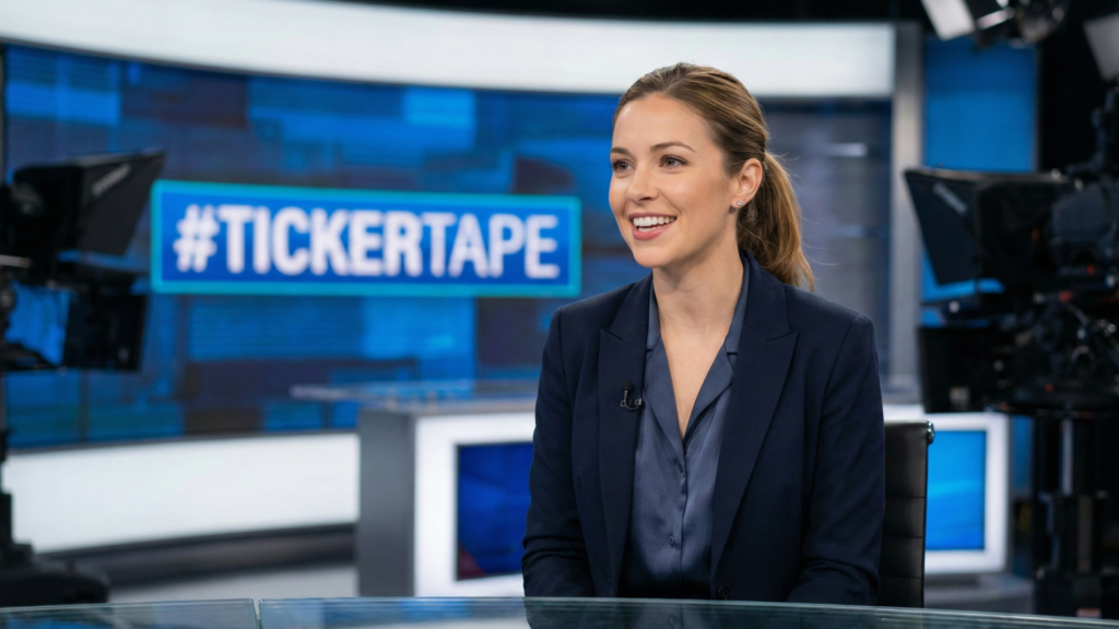 TickerTape 165 - News Anchor