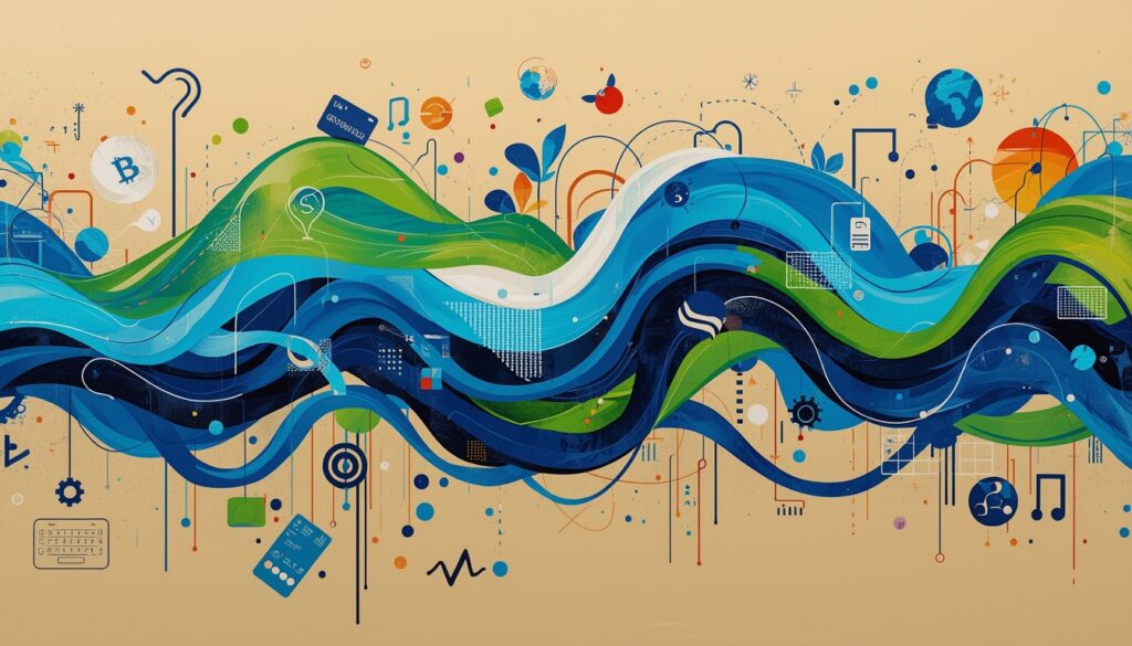 TickerTape 175 - Abstract