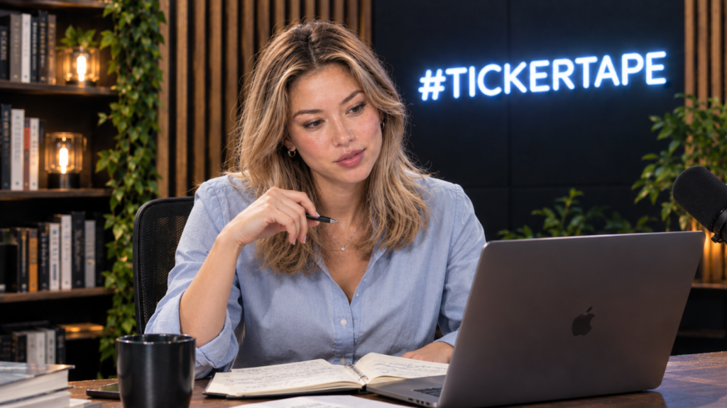 TickerTape News Anchor - 204
