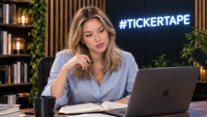TickerTape News Anchor - 204